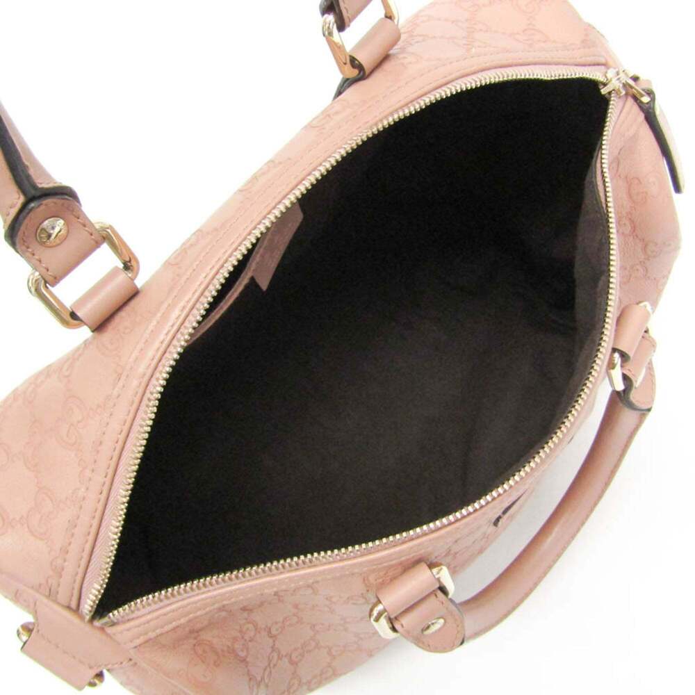 GUCCI Cream Leather Boston Bag - Picture 3 of 14